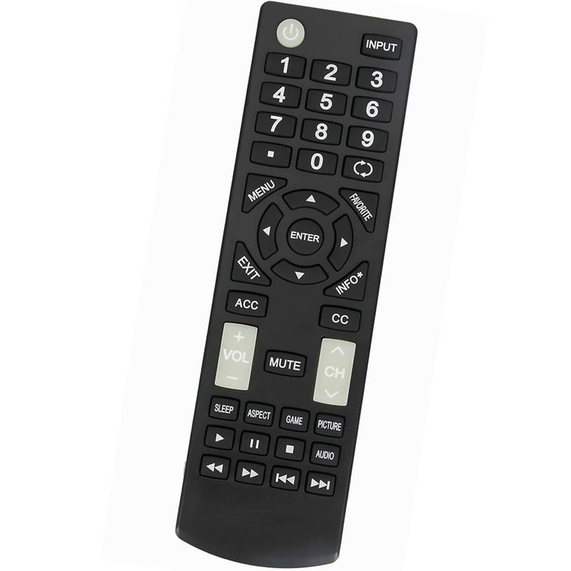 ZdalaMit Replacement Remote Applicable for Insignia TV NS-32D220NA20 NS-43D420NA20 NS-55D420NA20 NS-39D310NA19 NS-19D310NA19 NS-24D310NA19 NS-22D510NA19 NS32D220NA20 NS43D420NA20 NS55D420NA20 NS39D310NA19 - Image 3